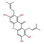 1,3,6,7-Tetrahydroxy-2,8-bis(3-methylbut-2-en-1-yl)-9H-xanthen-9-one