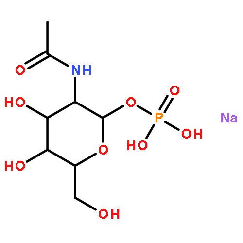 [3-acetamido-4,5-dihydroxy-6-(hydroxymethyl)oxan-2-yl] Dihydrogen Phosphate;sodium