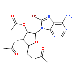 8-Bromo-2',3',5'-tri-O-acetyladenosine