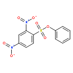 Benzenesulfonic acid, 2,4-dinitro-, phenyl ester