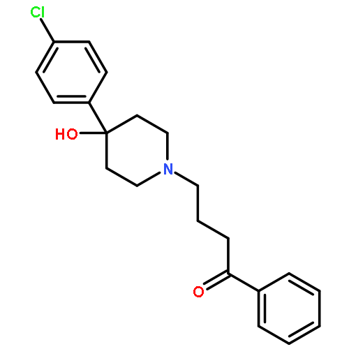 1-Butanone,4-[4-(4-chlorophenyl)-4-hydroxy-1-piperidinyl]-1-phenyl-