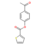 4-acetylphenyl 2-thiophenecarboxylate