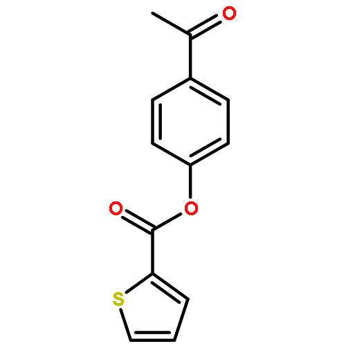 4-acetylphenyl 2-thiophenecarboxylate