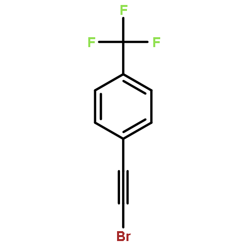 Benzene, 1-(bromoethynyl)-4-(trifluoromethyl)-