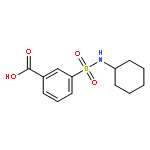 3-(CYCLOHEXYLSULFAMOYL)BENZOIC ACID 