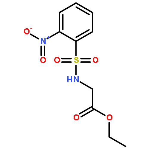 Glycine, N-[(2-nitrophenyl)sulfonyl]-, ethyl ester