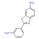 6-Benzoxazolamine,2-(3-aminophenyl)-