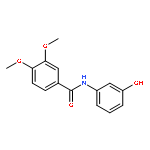 N-(3-HYDROXYPHENYL)-3,4-DIMETHOXYBENZAMIDE 