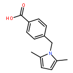 4-[(2,5-dimethyl-1H-pyrrol-1-yl)methyl]-Benzoic acid