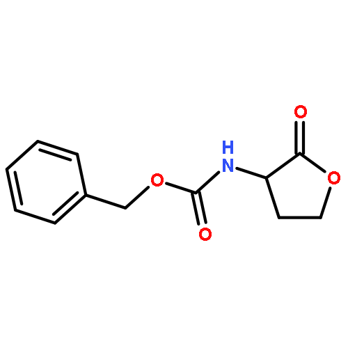 Carbamic acid,(tetrahydro-2-oxo-3-furanyl)-, phenylmethyl ester (9CI)