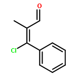 2-Propenal, 3-chloro-2-methyl-3-phenyl-, (2E)-