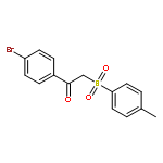 Ethanone,1-(4-bromophenyl)-2-[(4-methylphenyl)sulfonyl]-