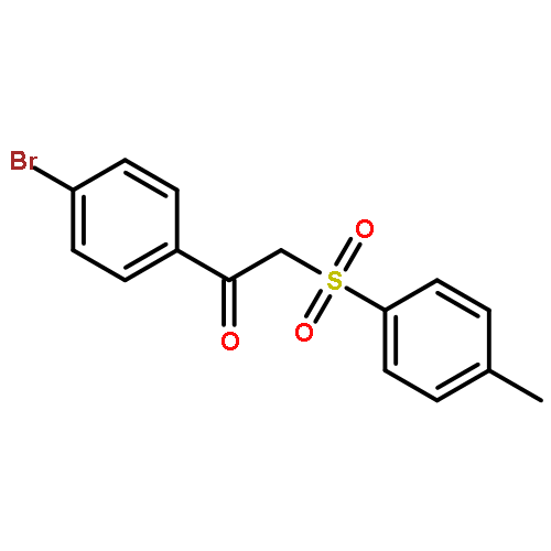 Ethanone,1-(4-bromophenyl)-2-[(4-methylphenyl)sulfonyl]-