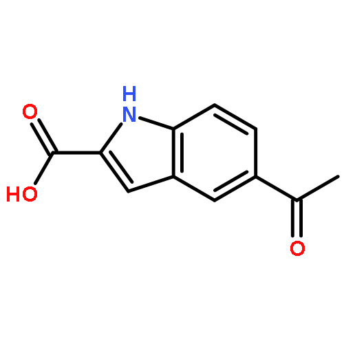 1H-Indole-2-carboxylicacid, 5-acetyl-