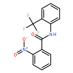 Benzamide, 2-nitro-N-[2-(trifluoromethyl)phenyl]-