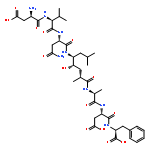 L-Phenylalanine, L-a-glutamyl-L-valyl-L-asparaginyl-(2R,4S,5S)-5-amino-4-hydroxy-2,7-dimethyloctanoyl-L-alanyl-L-a-glutamyl-