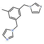 1H-Imidazole, 1,1'-[(5-methyl-1,3-phenylene)bis(methylene)]bis-