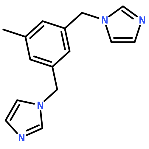 1H-Imidazole, 1,1'-[(5-methyl-1,3-phenylene)bis(methylene)]bis-