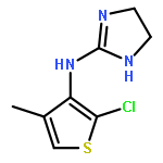 N-(2-Chloro-4-methylthiophen-3-yl)-4,5-dihydro-1H-imidazol-2-amine