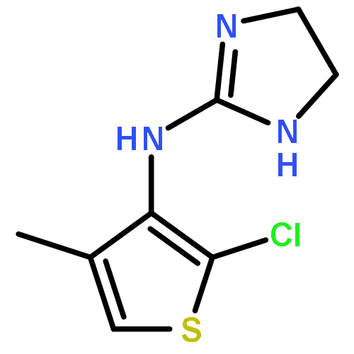 N-(2-Chloro-4-methylthiophen-3-yl)-4,5-dihydro-1H-imidazol-2-amine