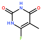 2,4(1H,3H)-Pyrimidinedione,6-fluoro-5-methyl-