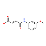 2-Butenoic acid,4-[(3-methoxyphenyl)amino]-4-oxo-, (2Z)-