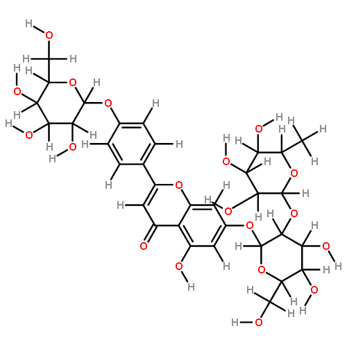 7-O-Neohesperidoside,4'-O-beta-D-glucopyranoside-4',5,7-Trihydroxyflavone