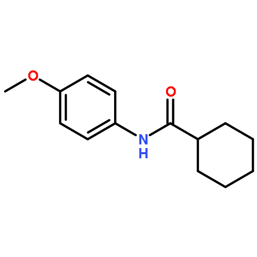 Cyclohexanecarboxamide, N-(4-methoxyphenyl)-