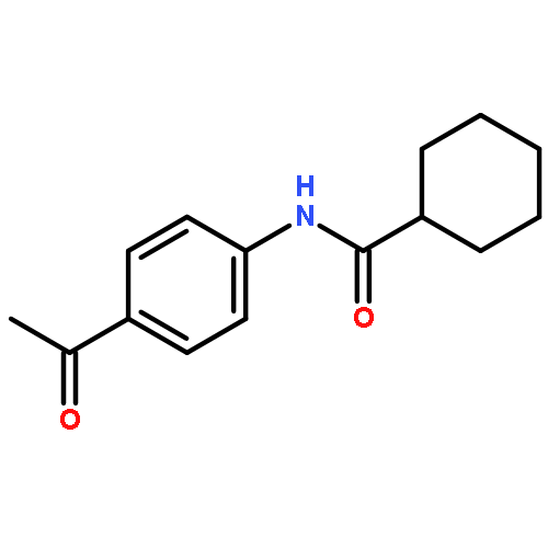 N-(4-Acetylphenyl)cyclohexanecarboxamide