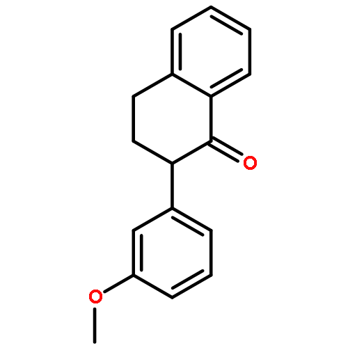 1(2H)-Naphthalenone, 3,4-dihydro-2-(3-methoxyphenyl)-