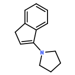 1-(3H-INDEN-1-YL)PYRROLIDINE 