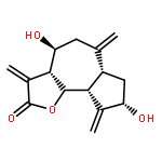 Azuleno[4,5-b]furan-2(3H)-one,decahydro-4,8-dihydroxy-3,6,9-tris(methylene)-, (3aR,4S,6aR,8S,9aR,9bR)-