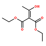 Propanedioic acid, (1-hydroxyethylidene)-, diethyl ester