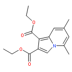 1,2-Indolizinedicarboxylic acid, 5,7-dimethyl-, diethyl ester