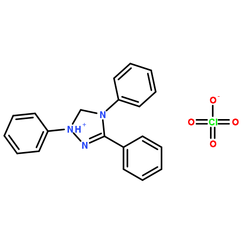 1,3,4-TRIPHENYL-1,5-DIHYDRO-1,2,4-TRIAZOL-1-IUM;PERCHLORATE 