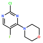 4-(2-CHLORO-5-FLUOROPYRIMIDIN-4-YL)MORPHOLINE 