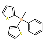 Silane, methylphenyldi-2-thienyl-