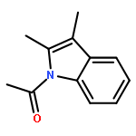 1-(2,3-DIMETHYLINDOL-1-YL)ETHANONE 