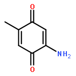 2,5-Cyclohexadiene-1,4-dione,2-amino-5-methyl-