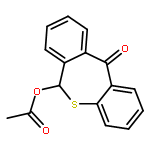 (11-OXO-6H-BENZO[C][1]BENZOTHIEPIN-6-YL) ACETATE 