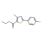 Ethyl 2-(4-Fluorophenyl)-4-methylthiazole-5-carboxylate