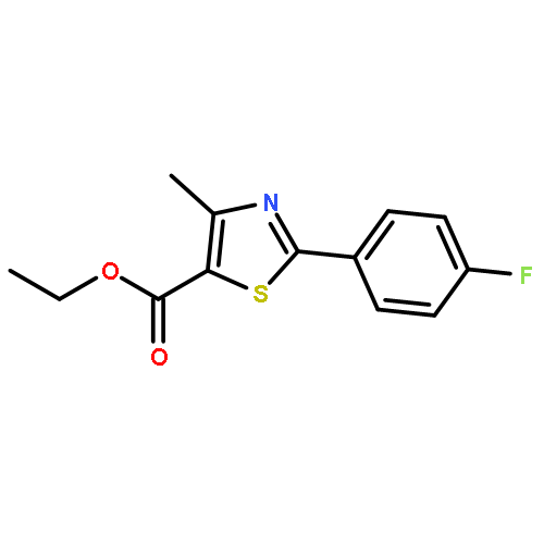 Ethyl 2-(4-Fluorophenyl)-4-methylthiazole-5-carboxylate