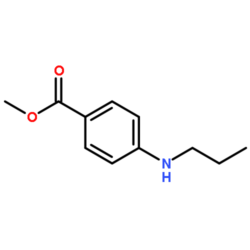 Benzoic acid,4-(propylamino)-, methyl ester