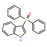 1H-Indole, 3-(diphenylphosphinyl)-