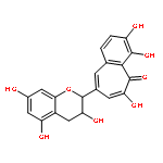 5H-Benzocyclohepten-5-one,8-[(2R,3S)-3,4-dihydro-3,5,7-trihydroxy-2H-1-benzopyran-2-yl]-3,4,6-trihydroxy-