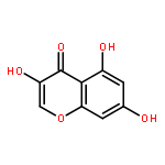 3,5,7-Trihydroxy-4H-1-benzopyran-4-one