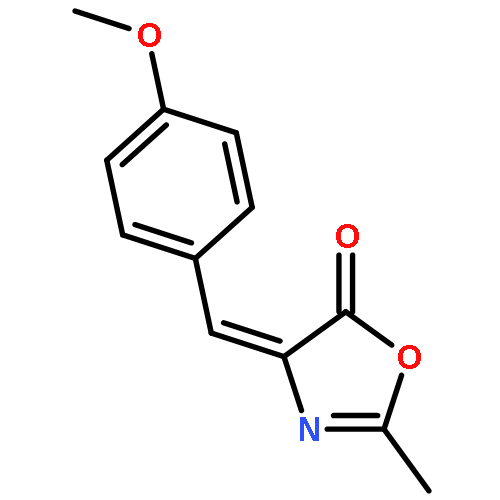 5(4H)-Oxazolone,4-[(4-methoxyphenyl)methylene]-2-methyl-