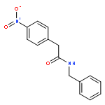 Benzeneacetamide, 4-nitro-N-(phenylmethyl)-