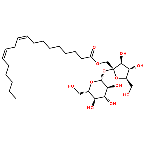 Sucrose (Z,Z)-9,12-octadecadienoate