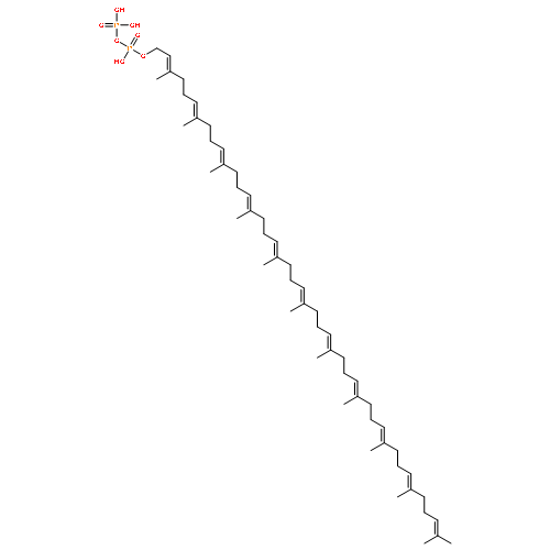 PHOSPHONO [(2E,6E,10E,14E,18E,22E,26E,30E,34E,38E)-3,7,11,15,19,23,27,31,35,39,43-UNDECAMETHYLTETRATETRACONTA-2,6,10,14,18,22,26,30,34,38,42-UNDECAENYL] HYDROGEN PHOSPHATE 